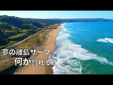 日本一大きな離島の砂浜での釣り。何が釣れる？