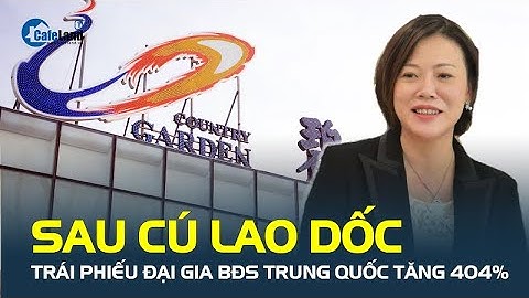 Sau cú lao dốc, trái phiếu của đại gia bất động sản Trung Quốc bất ngờ tăng 404% | CafeLand