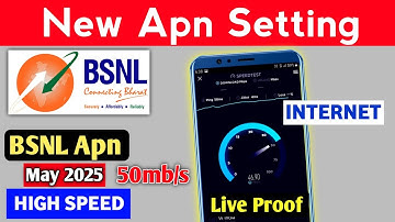 BSNL 4G/5G APN Settings for Fast Internet | Best Manual Setup for Speed, Stability & Smooth Browsing