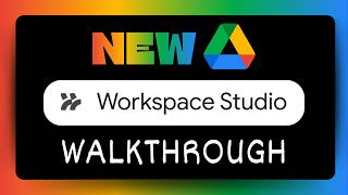 New Google Studio - Automations in Google Workspace!