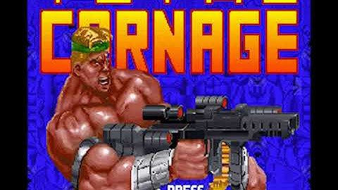 Intro-Demo - Total Carnage (Europe, SNES)