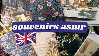 UK Souvenirs Show & Tell🇬🇧🫖💌 Postcards, trinkets, treats | Soft-spoken, crinkles, smoothing maps screenshot 1