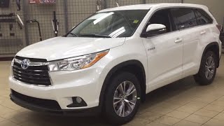 2016 Toyota Highlander Hybrid LE Review