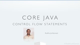 Celebrity Java Training  - Day 3 - Control Flow Statements, Operators Net Worth
