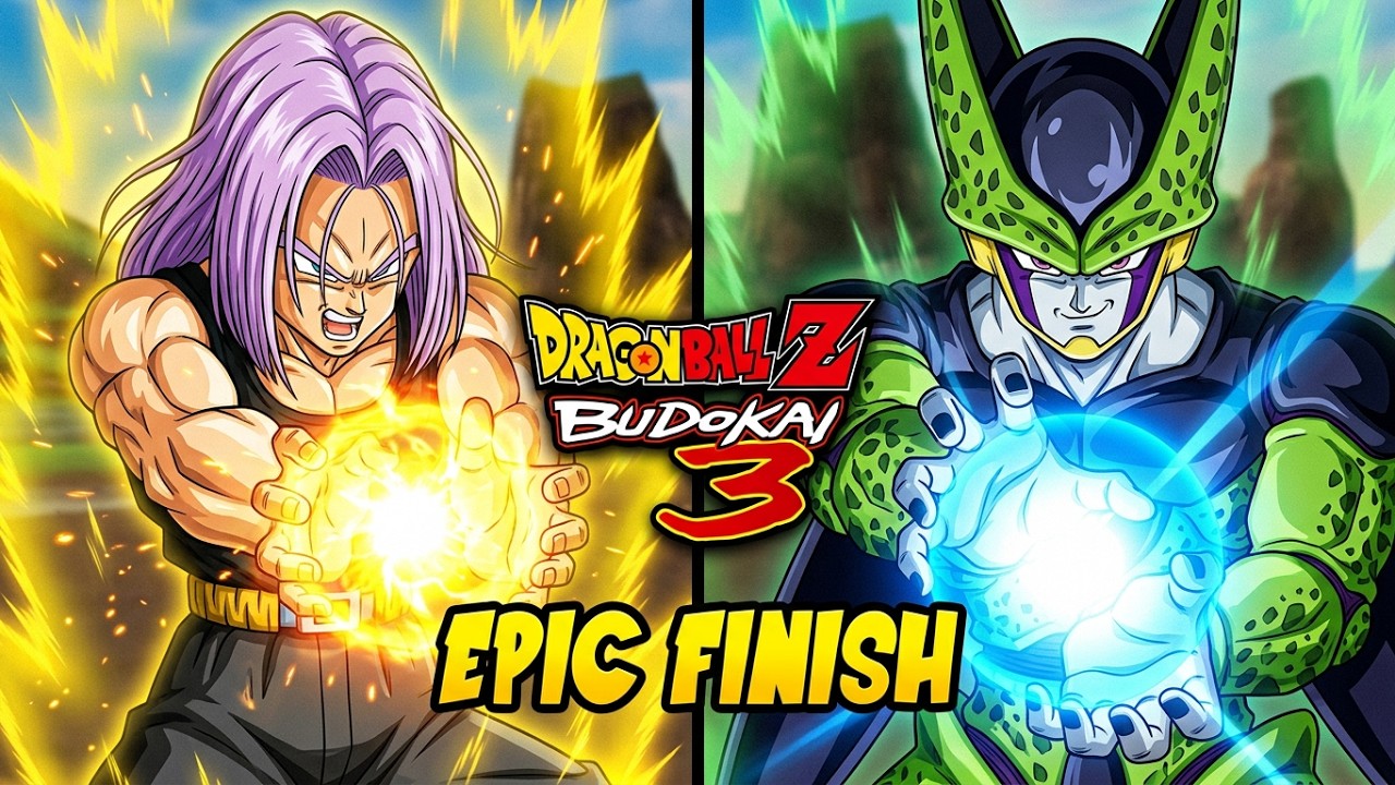 Trunks Vs. Cell - Hardest Level Epic Fight | Dragon Ball Z Budokai