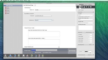 How To Publish A Website In EverWeb - Publish to EverWeb, FTP, Local Folder