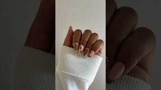 Throw Back Thursday Nails “Ginger Bread Cookie” #throwbackthursdayyy #diynailsathome #nailsbyme