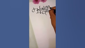 tag your name 🙂❤️#shorts #beautiful #art #viral #calligraphy #shortsvideo