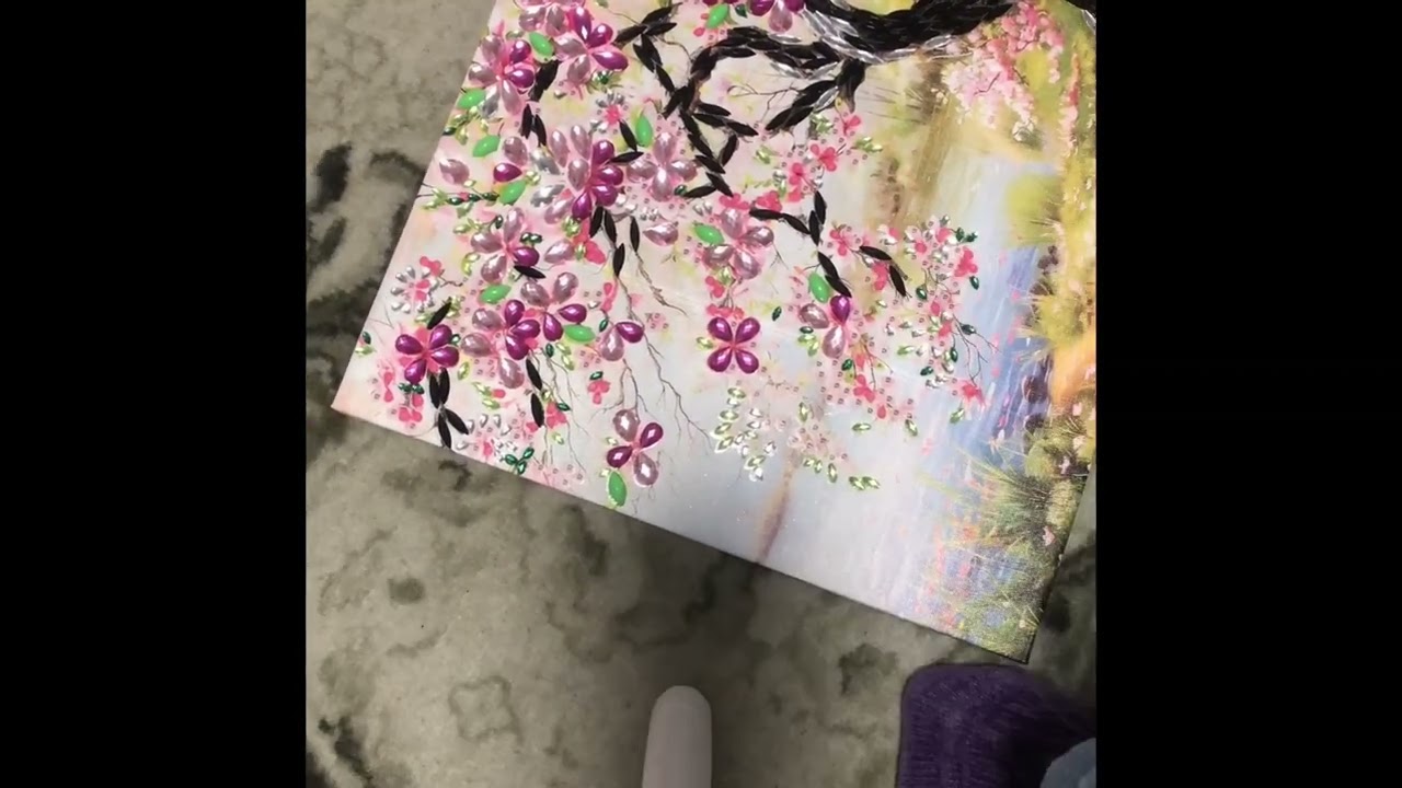 Nalepujem kamienky 🥰