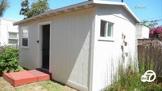 Would you pay $1,050 to rent a shed in a San Diego backyard? | ABC7
