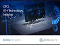 CFO Technology &amp; AI Insights Report