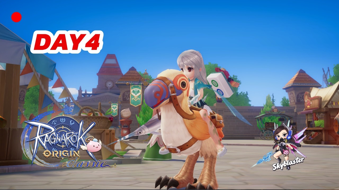 🔴DAY4 ขี่ไก่ไปอัพตัวต่อ | CBT Ragnarok Origin Classic