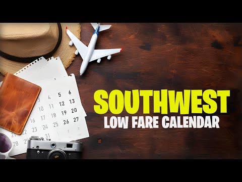 Breaking Low Fare Calendar Southwest The Key To Saving On Your Next Flight – What You Didnt Know