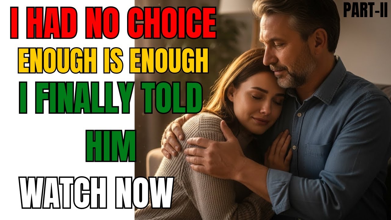 My dad asked "Where’s your car?" I said my husband and his mom were pressuring me and. (PART-II)