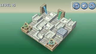 Flow Water Classic Hard Level 15 screenshot 4