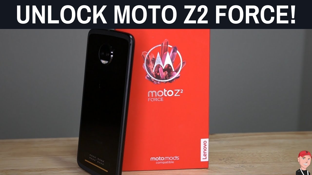 How To Unlock Motorola Moto Z2 Force For Other Carriers Networks - YouTube