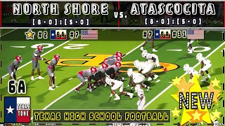 #2 North Shore (#7 USA) vs #7 Atascocita Football | [FULLish GAME]