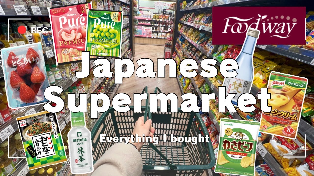 【What to Buy at a Japanese Supermarket 🇯🇵】 |Food Tour & Taste Test