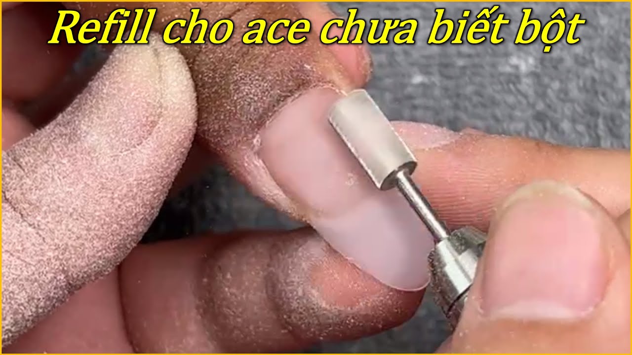 Hướng dẫn refill nhanh gọn lẹ cho những bạn còn chưa biết làm bột | Phong Tran Art