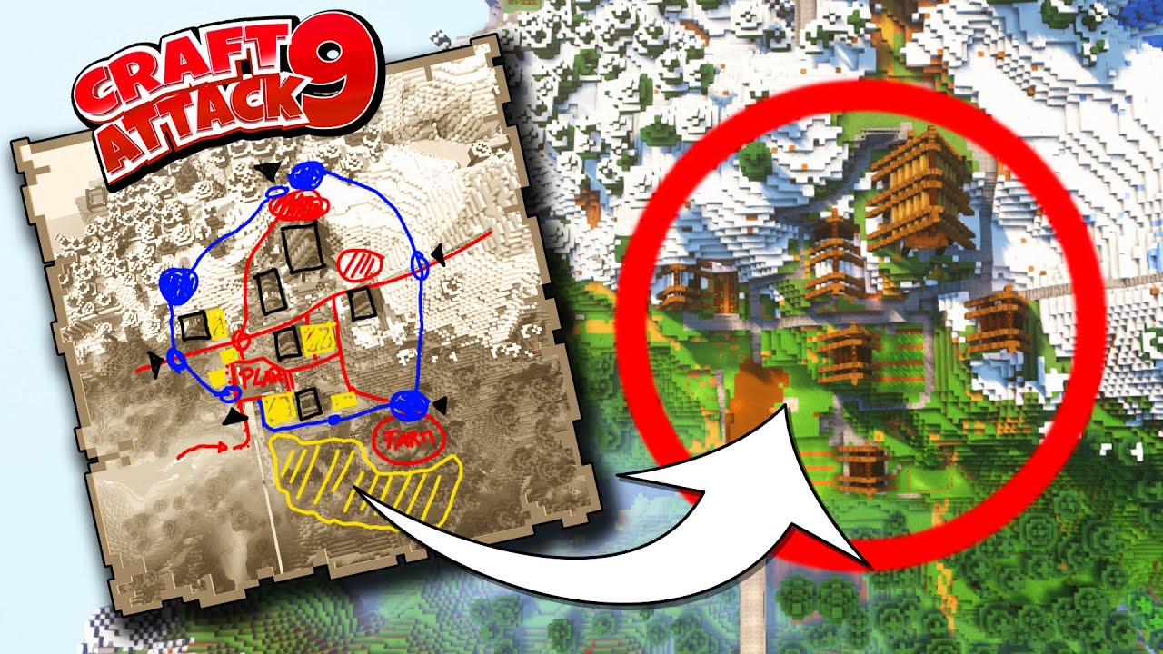 Minecraft Dorf planen 🔨 Craft Attack 9 #06 - YouTube