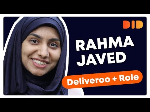 ROLE ENGINEERING DIRECTOR INTERVIEW Rahma Javed Deliveroo Developers In Depth
