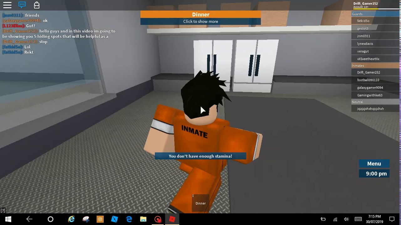 Prison Life How To Run Fast With Shift Lock On Youtube - how to run fast in roblox prison life