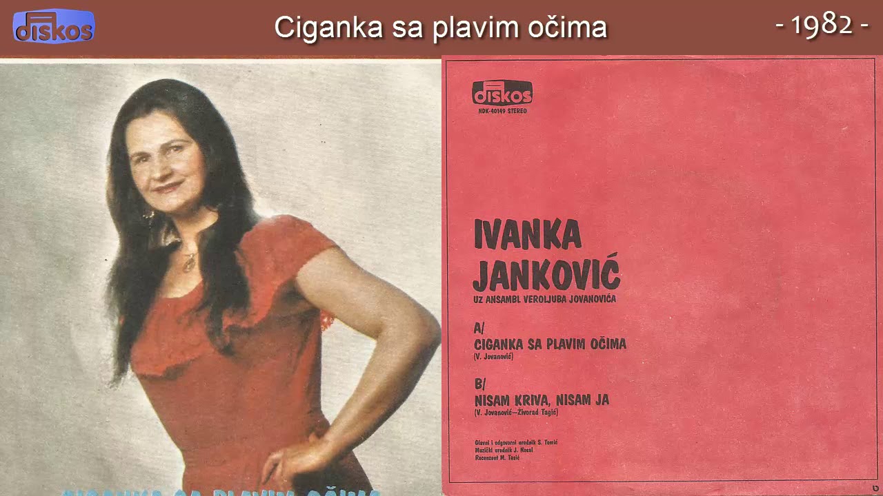Ivanka Jankovic - Ciganka sa plavim ocima - (Audio 1982)