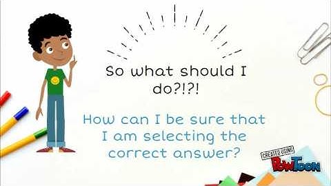 How to: Multiple Choice Q