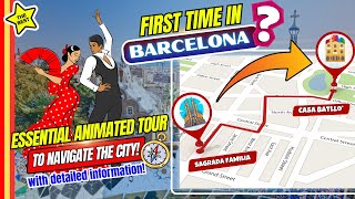 Barcelonayı Keşfetme Harita Ile Ziyaret Edilmesi Gereken En İyi Yerler .