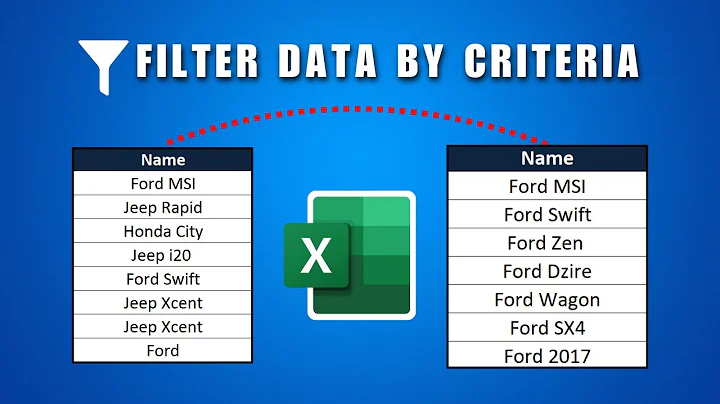 How To Separate Data In Excel Based On Criteria 2025