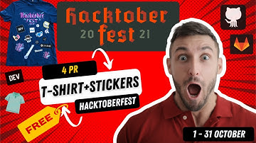 Hacktoberfest 2021| Free T-shirt/Goodies | Step By Step| Beginners| Open Source Contribution