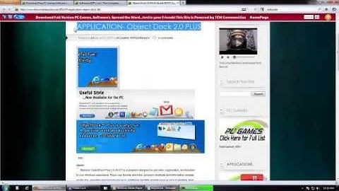 Download Object Dock 2.0 PLUS (Build 50727) Full Version Free Activated