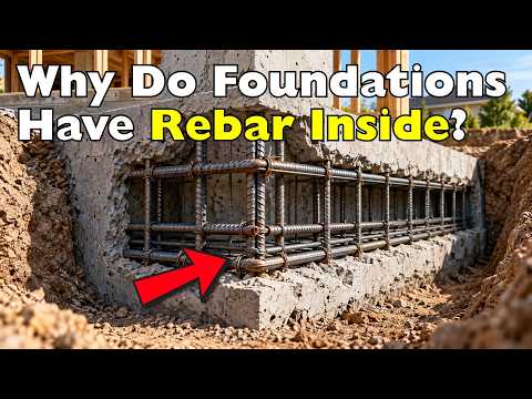 Why Is Steel Hidden Inside Concrete Foundations?