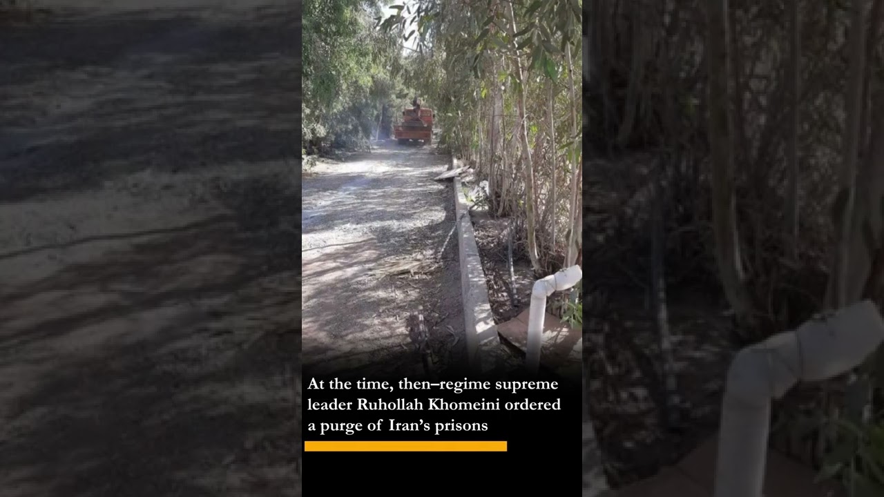 Iranian authorities placing concrete walls around mass grave of political prisoners