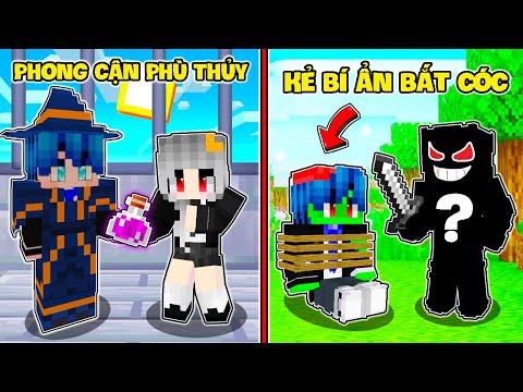 ZOMBIE TÔI THÍCH CẬU TẬP 6: PHONG CẬN PHÙ THỦY XUẤT HIỆN VÀ NGUY HIỂM CỦA KẺ BÍ ẨN TRONG MINECRAFT