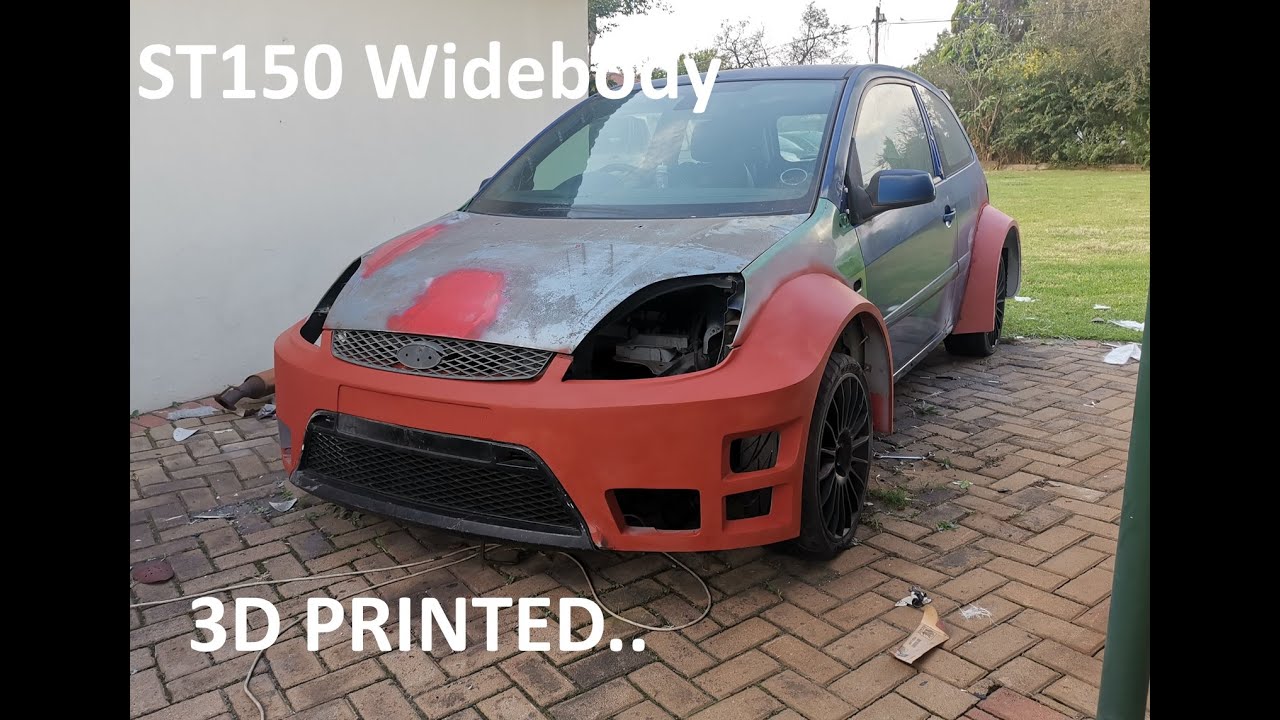 Worst Fiesta St150 To 3DPrinted Rally style car