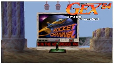 Gex 64: Enter The Gecko Nintendo 64 Walkthrough Part 17 - Pain in the Asteroids!