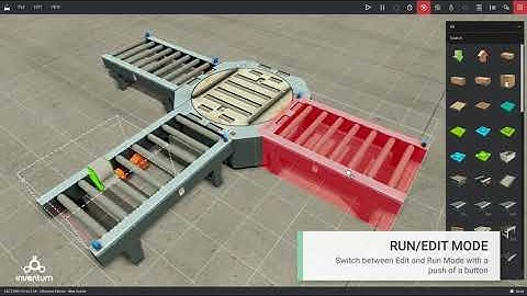 Factory I/O Software de simulación en 3D - Diseña, construye y automatiza una planta industrial