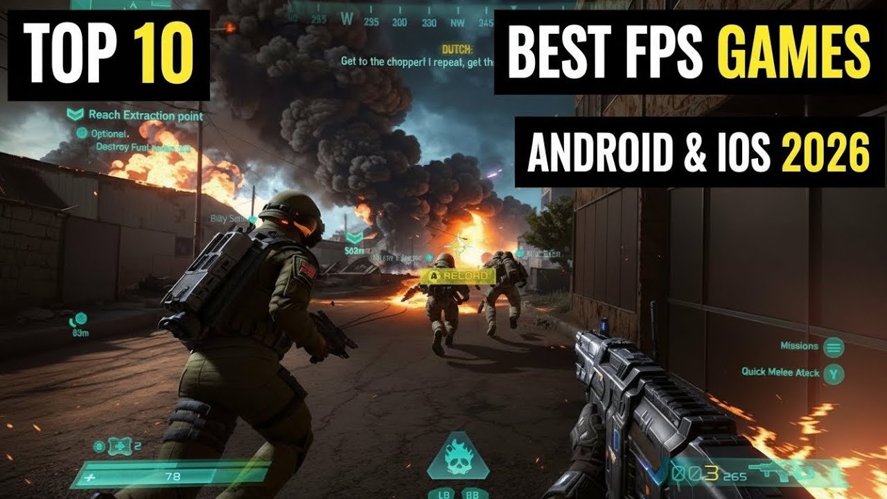 Mini Fps Android Top 10 Best FPS Games For Mobile | Android & iOS 2026 - YouTube