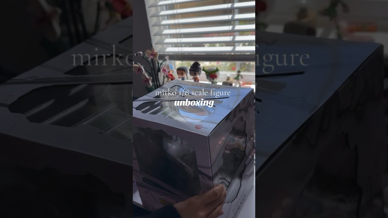 mirko 1/8 scale figure unboxing🐰🫧           