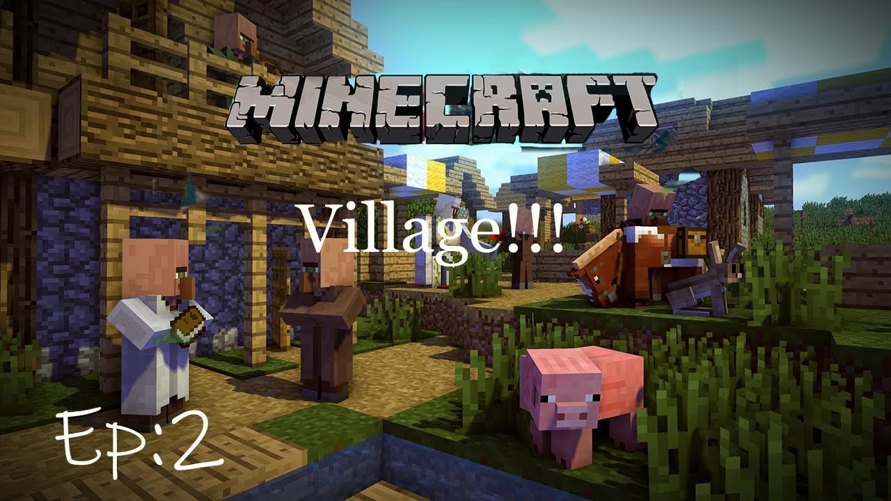 I found village in Minecraft | Ep 2 | Survival | PE edition ...