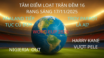 Tâm điểm vòng loại Word Cup 2026 đêm 16 rạng sáng 17/11/2025 vừa qua.