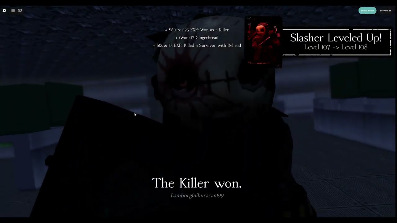 winning with all slasher milestones in forsaken