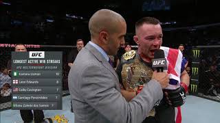 Colby Covington Takes A Stiff Shot At Matt Hughes