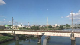 JR おおさか東線　車窓風景　大阪駅　〜　新加美駅　2023年9月