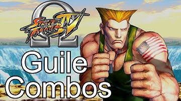 "Precision Cutter" Guile - Street Fighter 4: Omega Mode Combos (Revision 3)