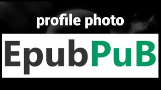 How to change profile photo, avatar on EpubPub website
