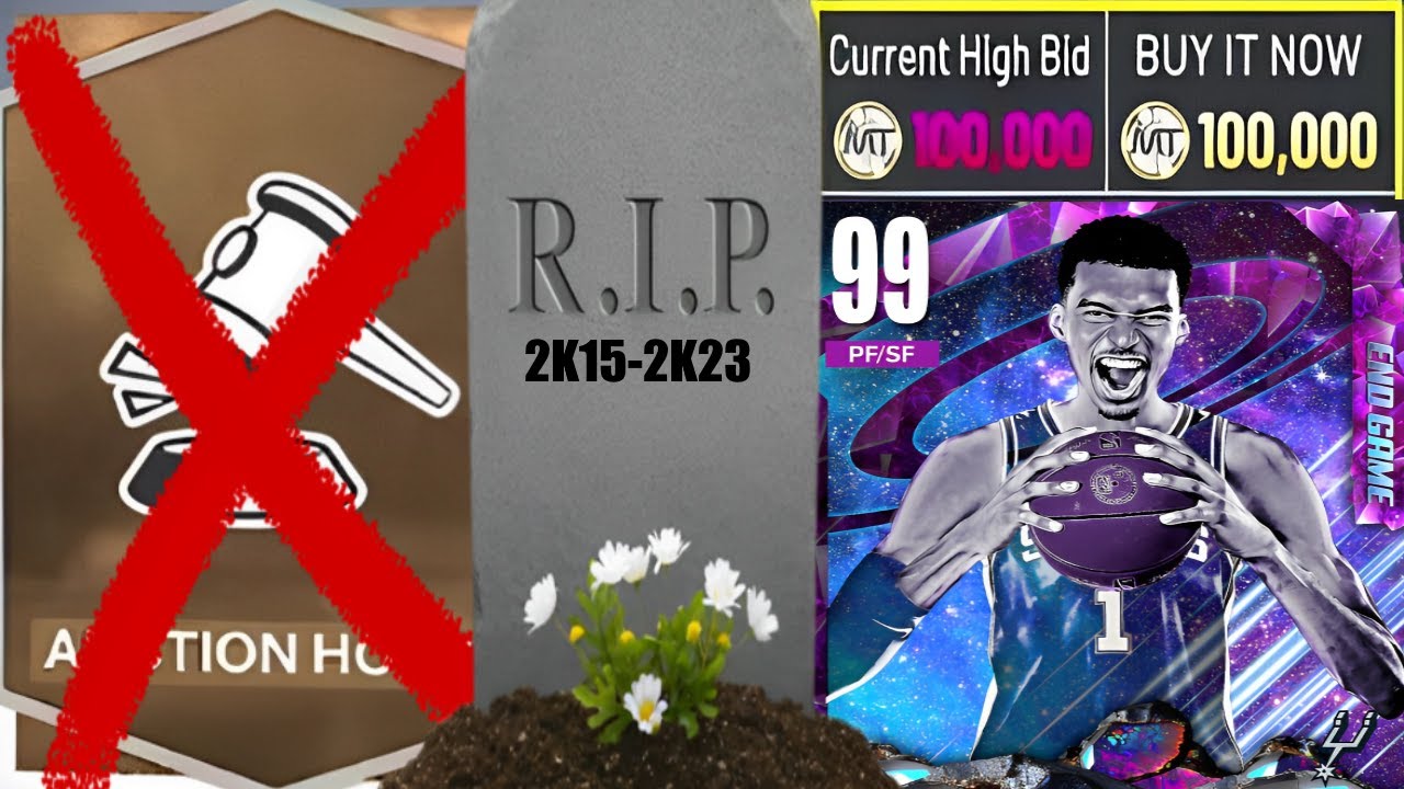 Rip Auction House Tribute! 2K15 2K23 YouTube