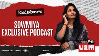 Sowmiya Bharat Iconic Awards Qualifier Fitness Podcast With Vj Suppi Startup Rising Star