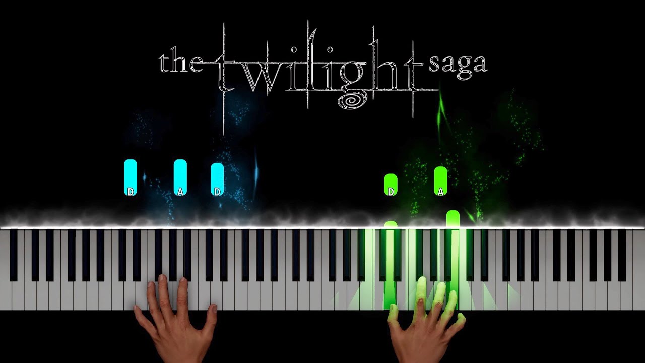 Twilight - Bella's Lullaby Piano Tutorial - YouTube
